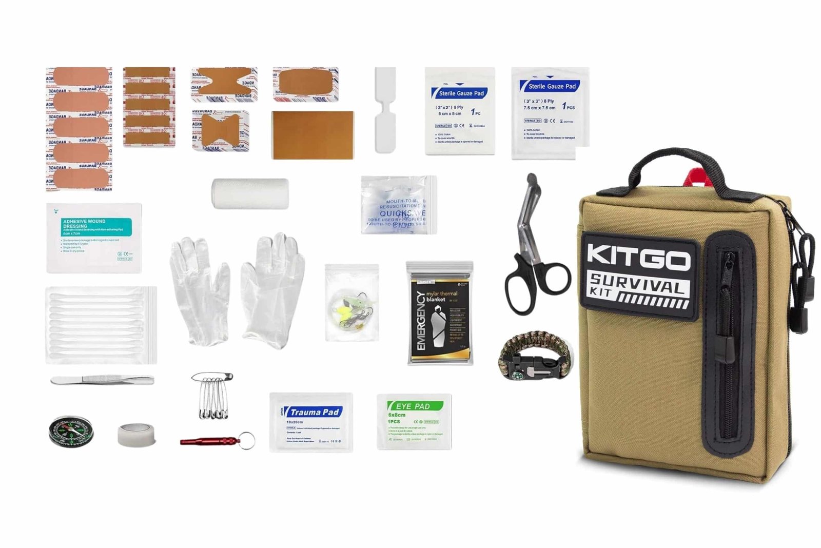 Kitgo Camping Survival Kit First Aid 4