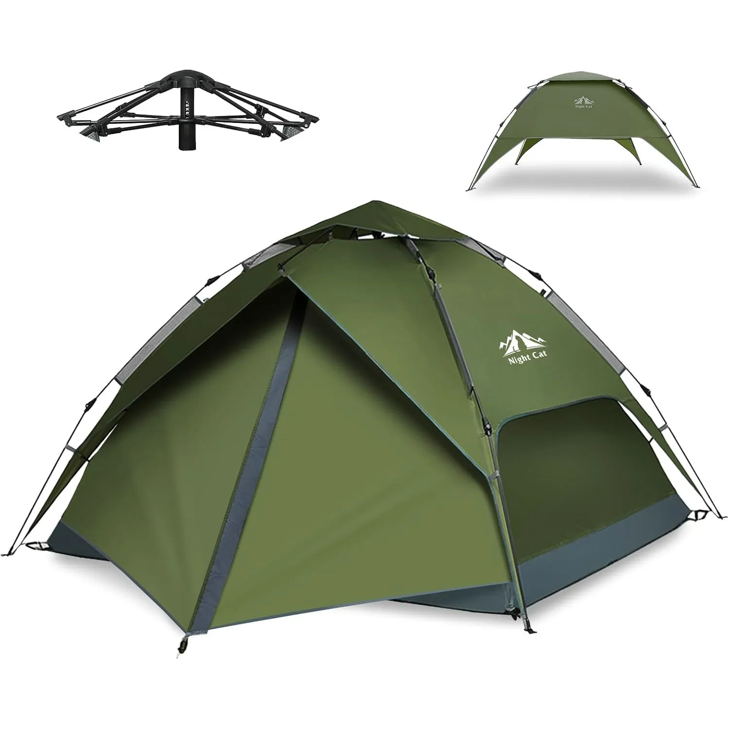 Night Cat Pop Up Camp Tent