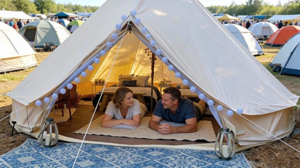 Boutique Camping Bell Glamping Tent