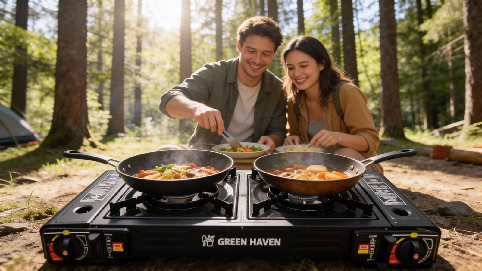 Green Haven Portable Camping Double Stove Review