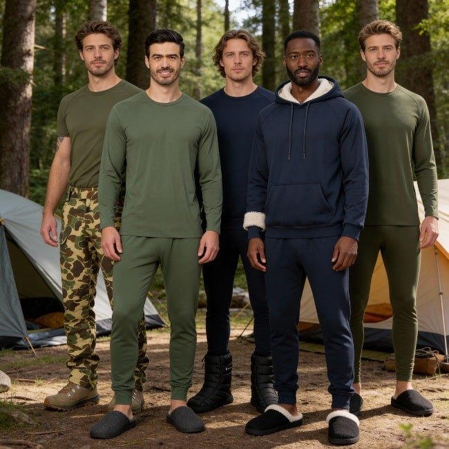 Men’s Comfort Camping Clothing