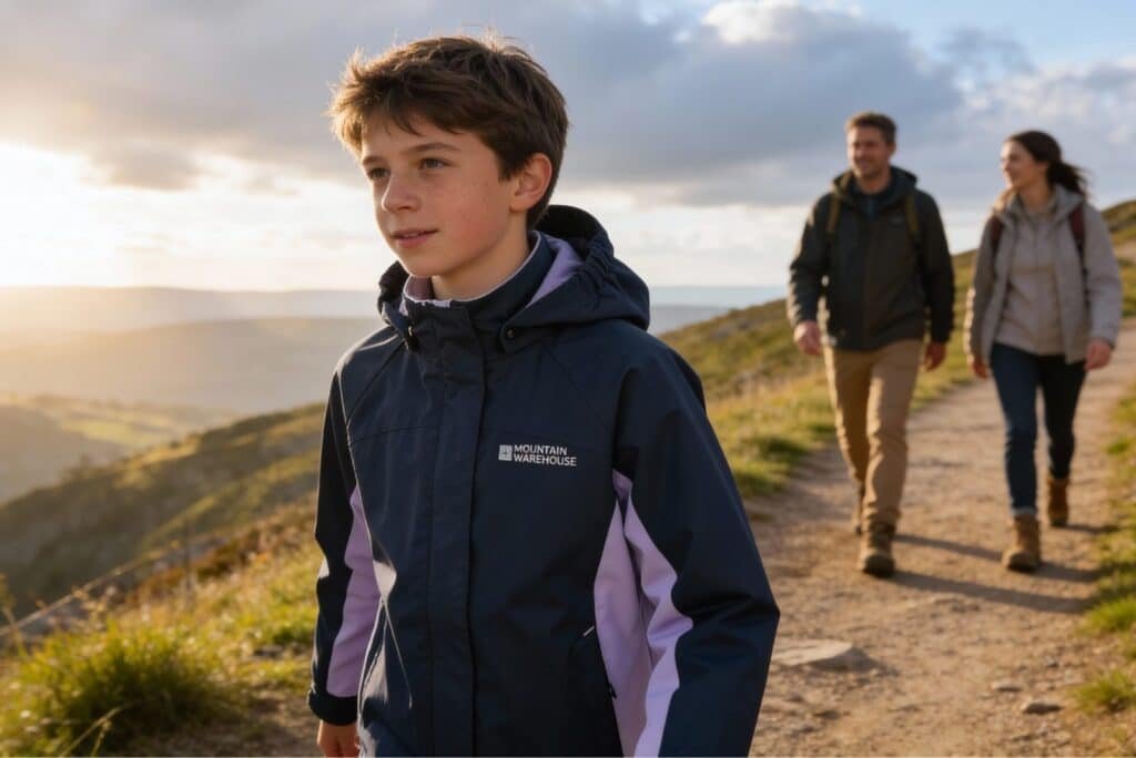 Mountain Warehouse Shelly II Kids Waterproof Jacket - Hiking