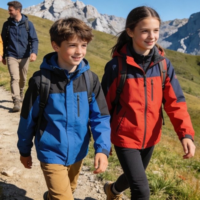 Children's outdoor jackets