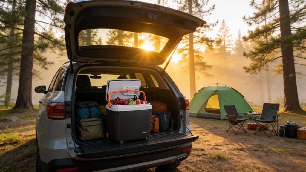 Electric Cooler Box for Camping