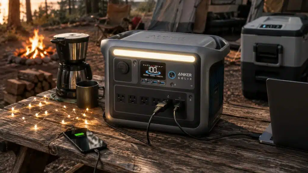 Anker SOLIX C1000 best portable power station for camping