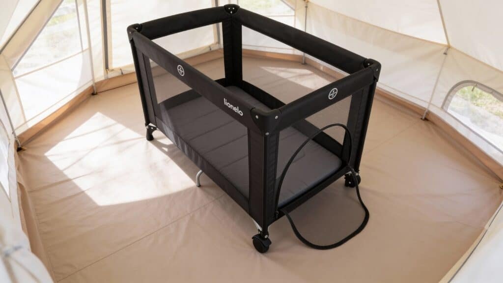 My Babiie Travel Cot - best baby travel cot