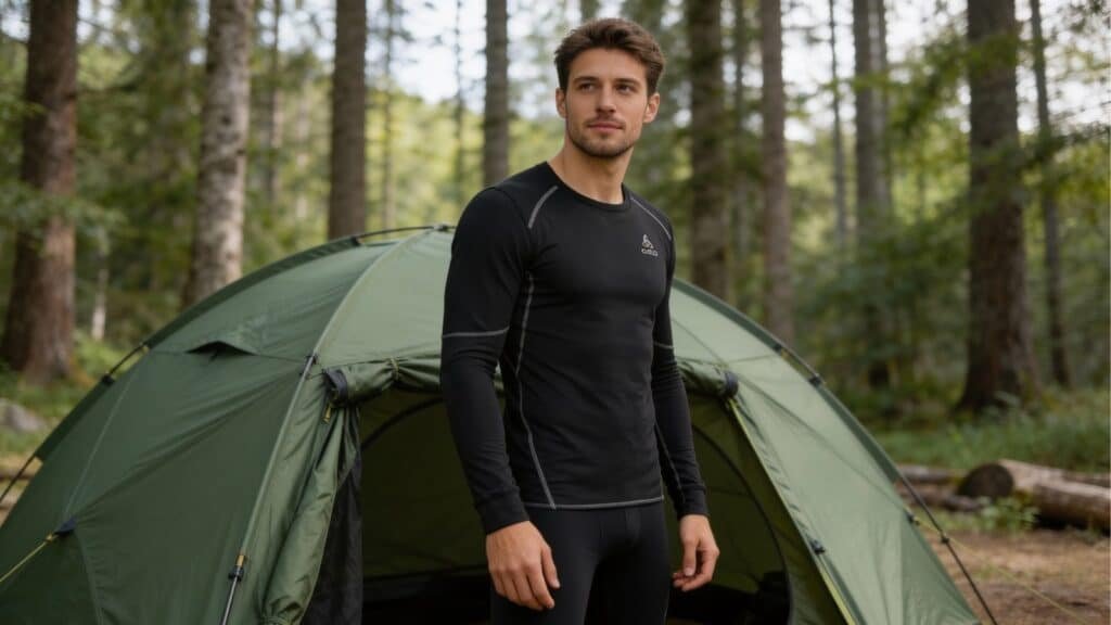 Odlo Men's Active Warm Eco Long Sleeve Base Layer - best base layers for men