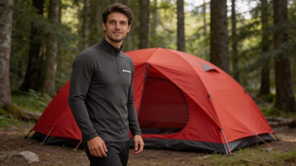 Montane Men's Dart Zip Neck Base Layer