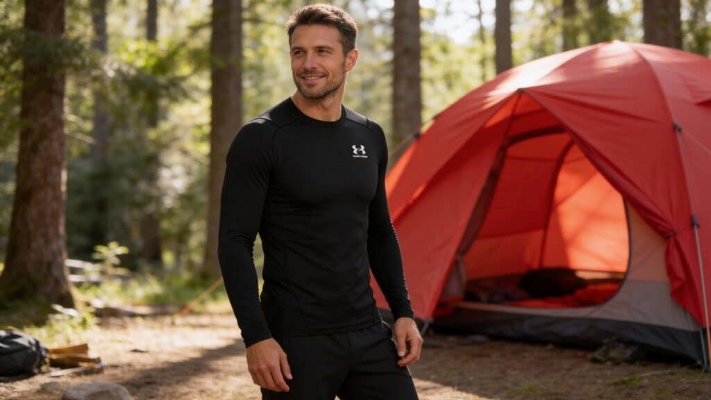 Under Armour Men's UA HG Armour Comp LS