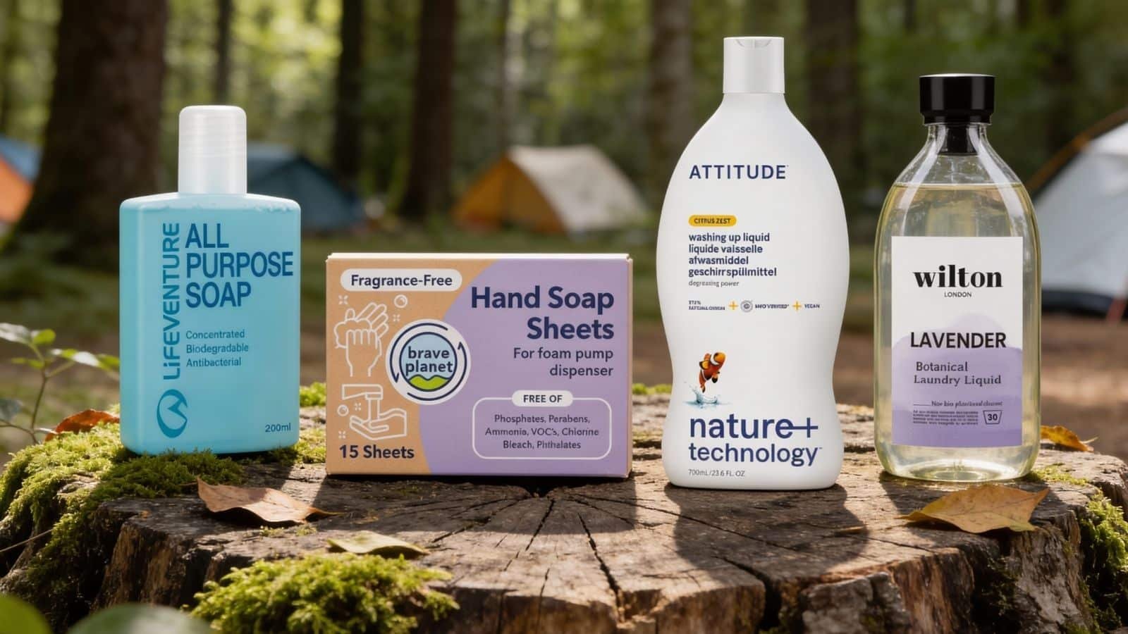Best Biodegradable Soap for Camping