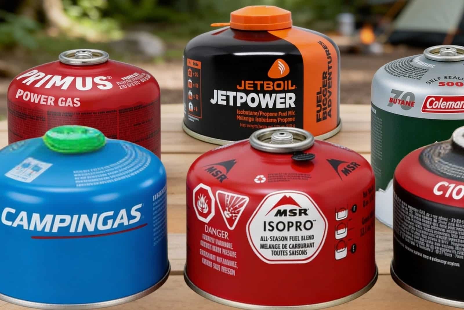 Camping & Hiking Gas Canisters