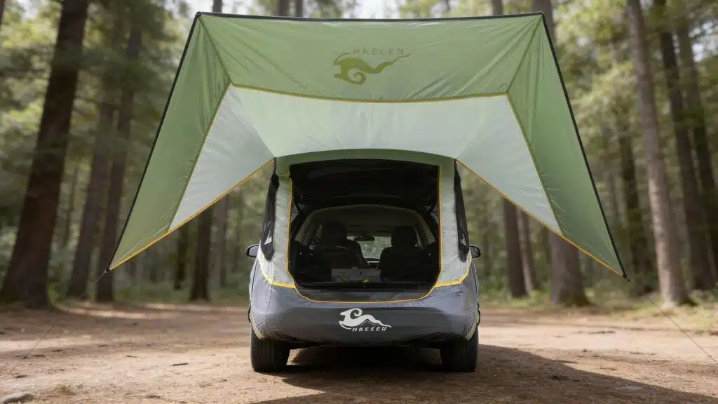 SUV Tailgate Tent Three Sides