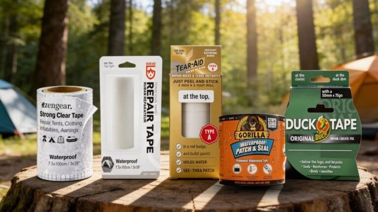 Best Tent Repair Tape