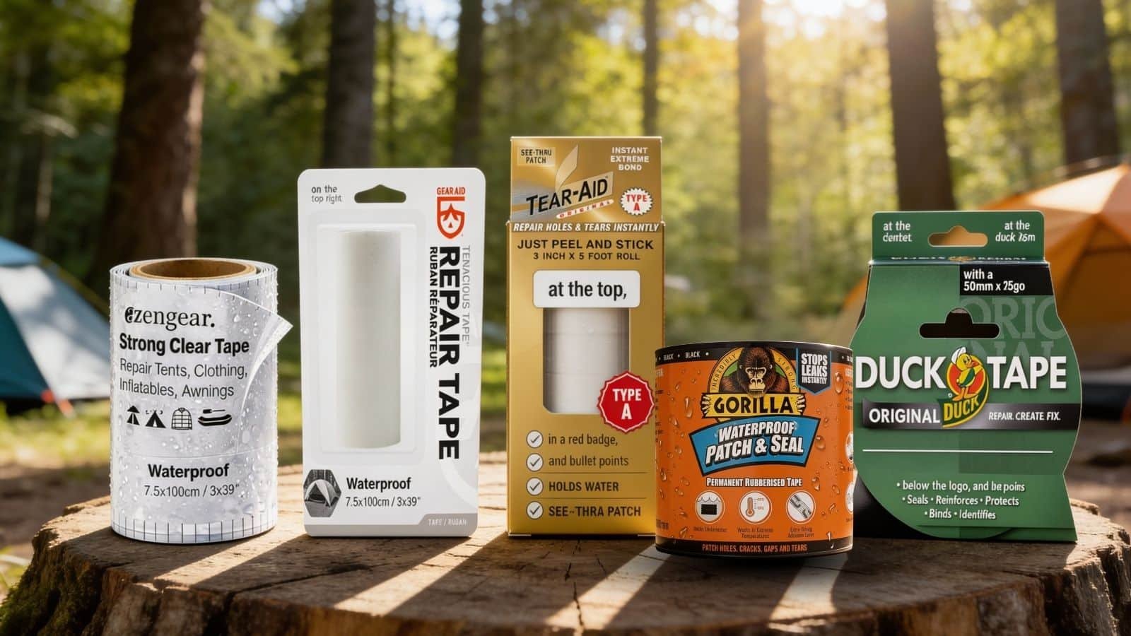 Best Tent Repair Tape