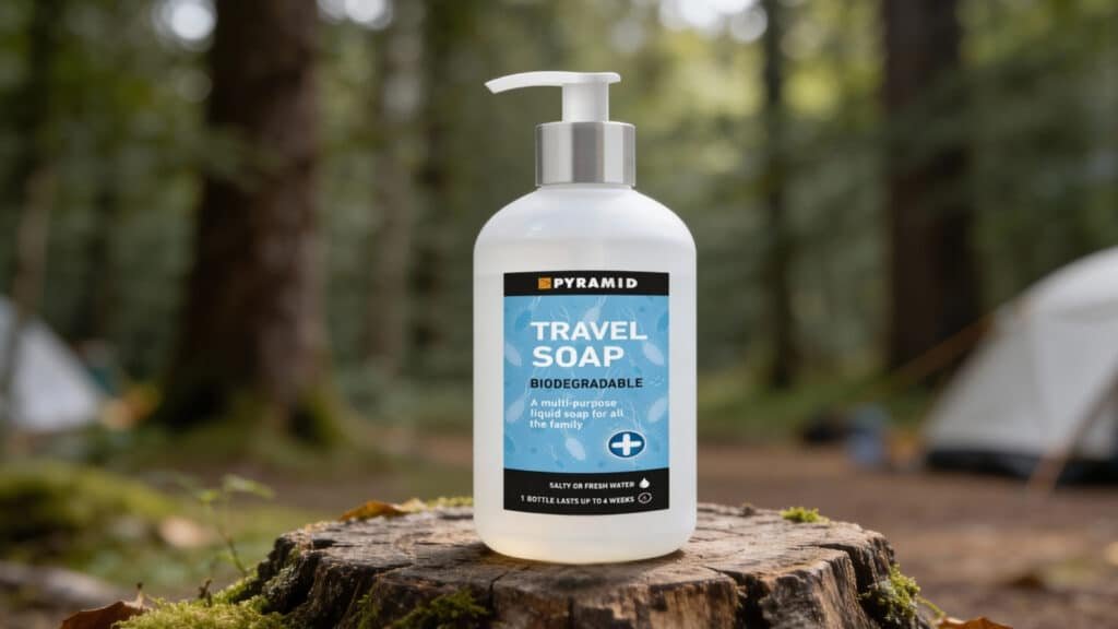 Pyramid Multi Purpose Biodegradable Travel Soap