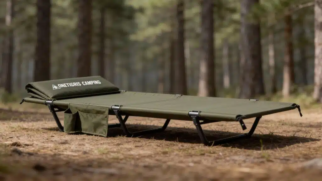 REDCAMP XXL Oversized Camp Bed for Adults 500lbs with Cushion