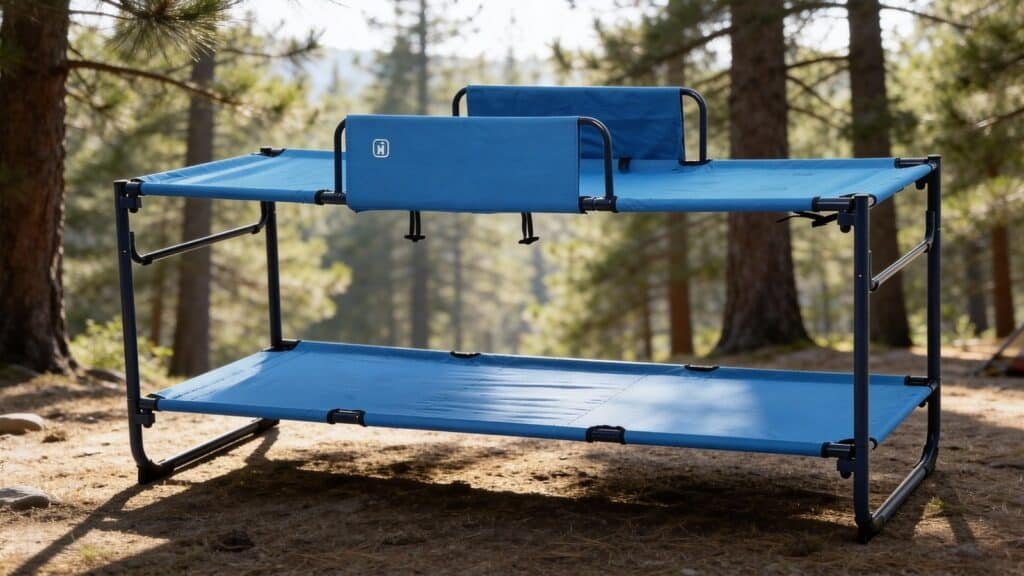 Hi-Gear Duo Portable Bunk Beds for Adults, Teens & Kids