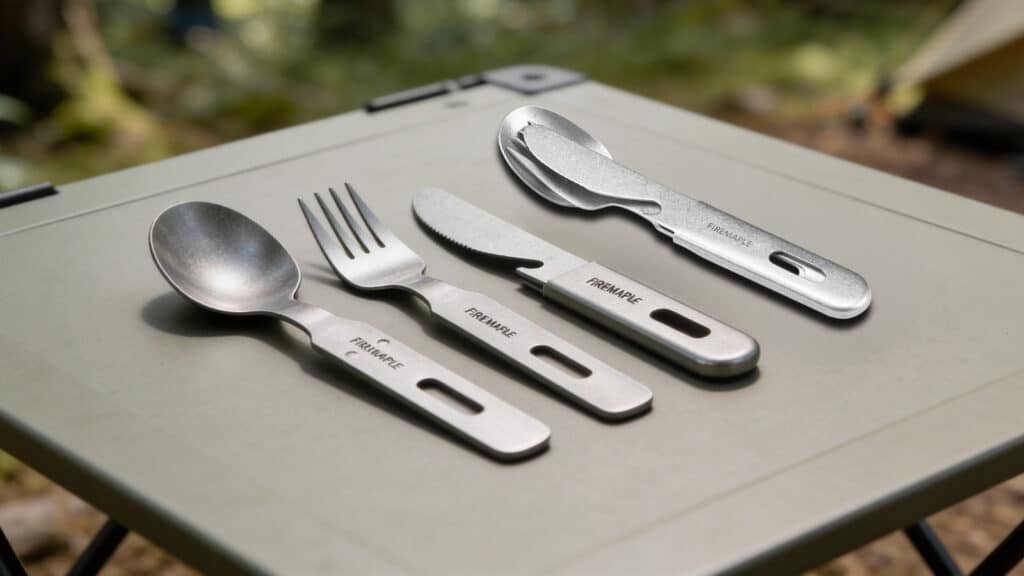 Fire-Maple Stainless Steel Camping Utensils Set