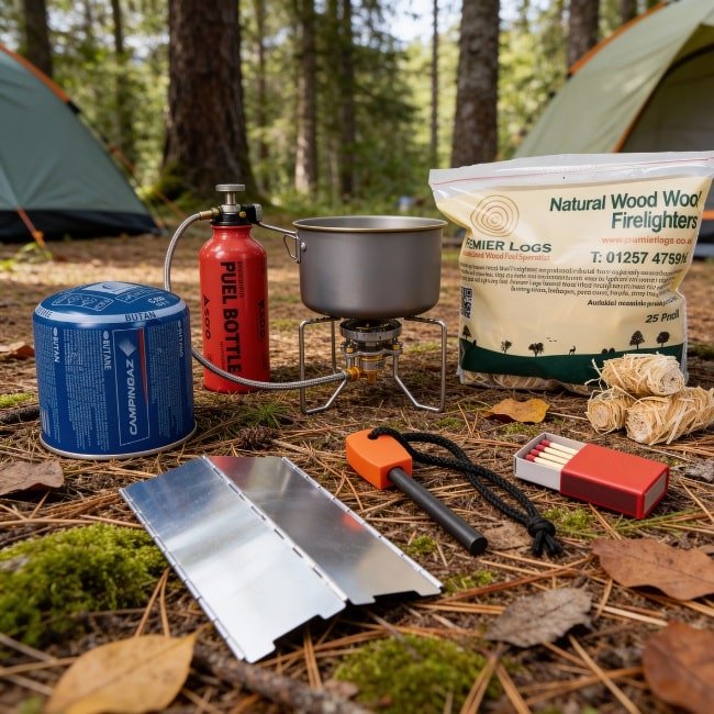 Camping Fuel & Fire