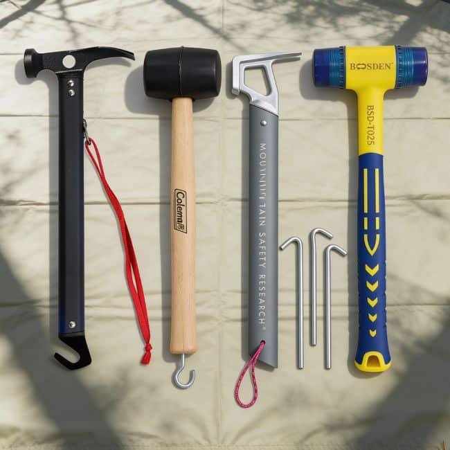 Camping Hammers and Mallets
