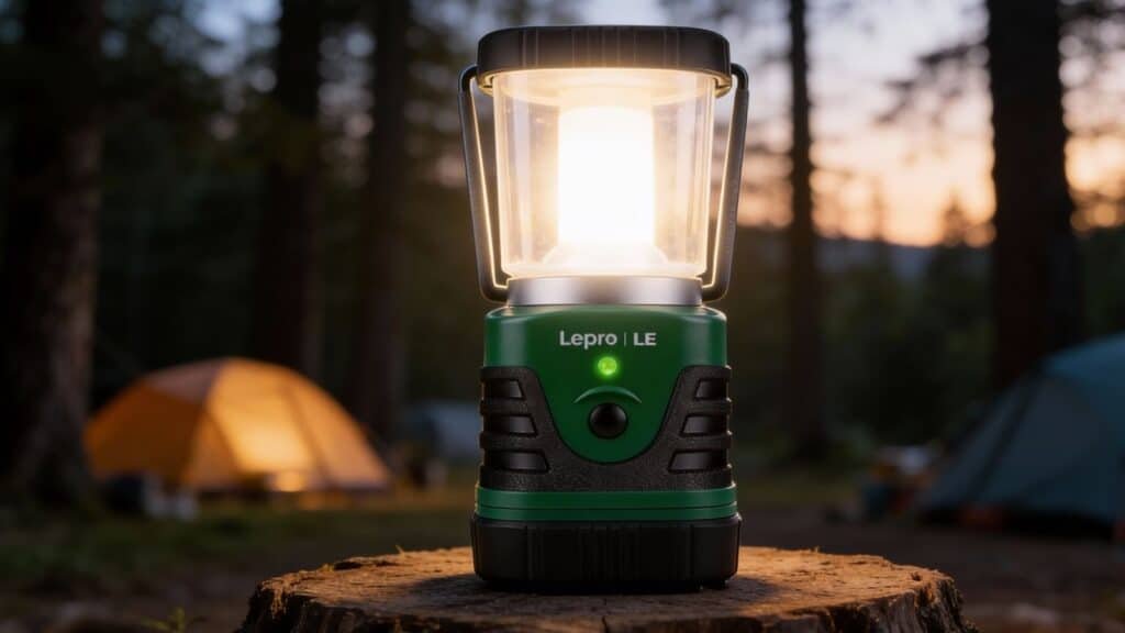 LE Camping Light Rechargeable 1000 - best camping lanterns