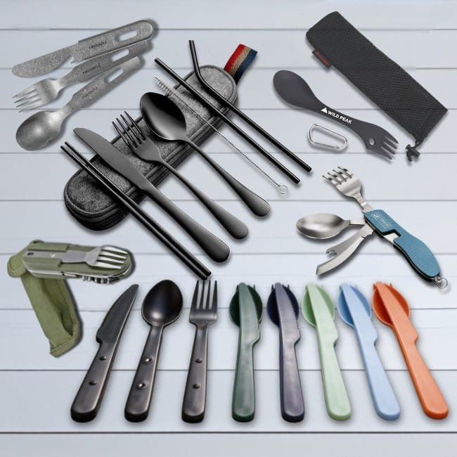 Camping Plate and Bowl Sets