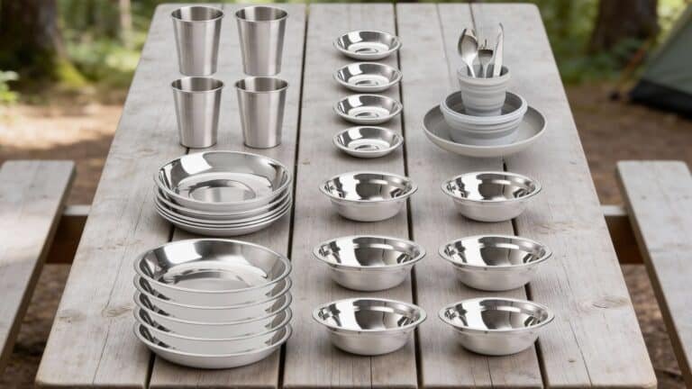 Camping Plates and Bowls