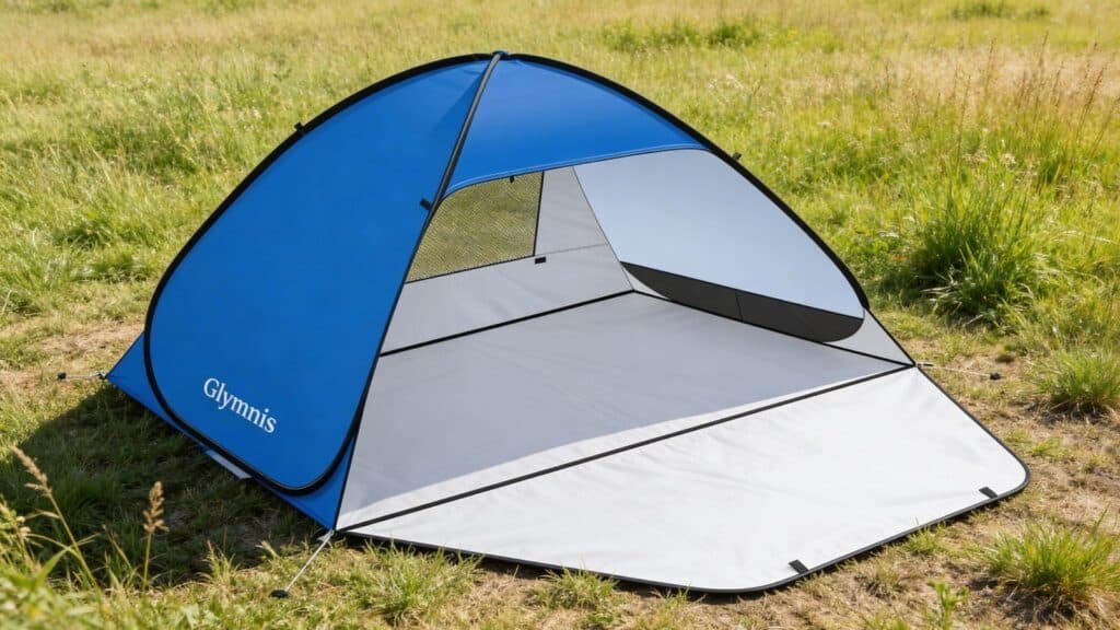 Glymnis Pop Up Beach Tent UV Protection Beach Sun Shelter