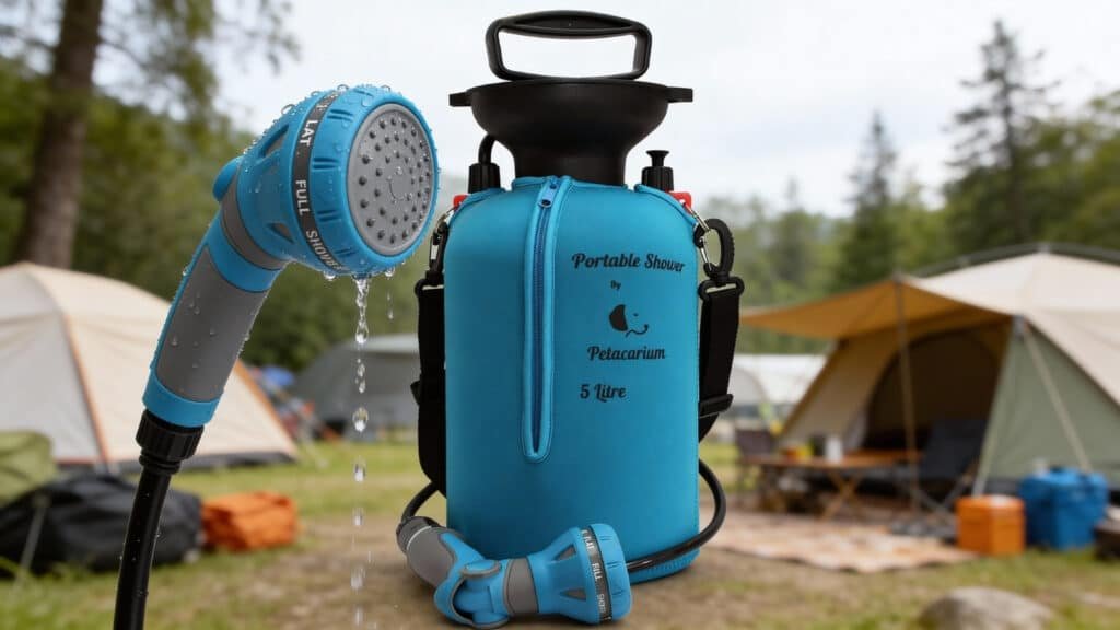 Petacarium Insulated Portable Shower