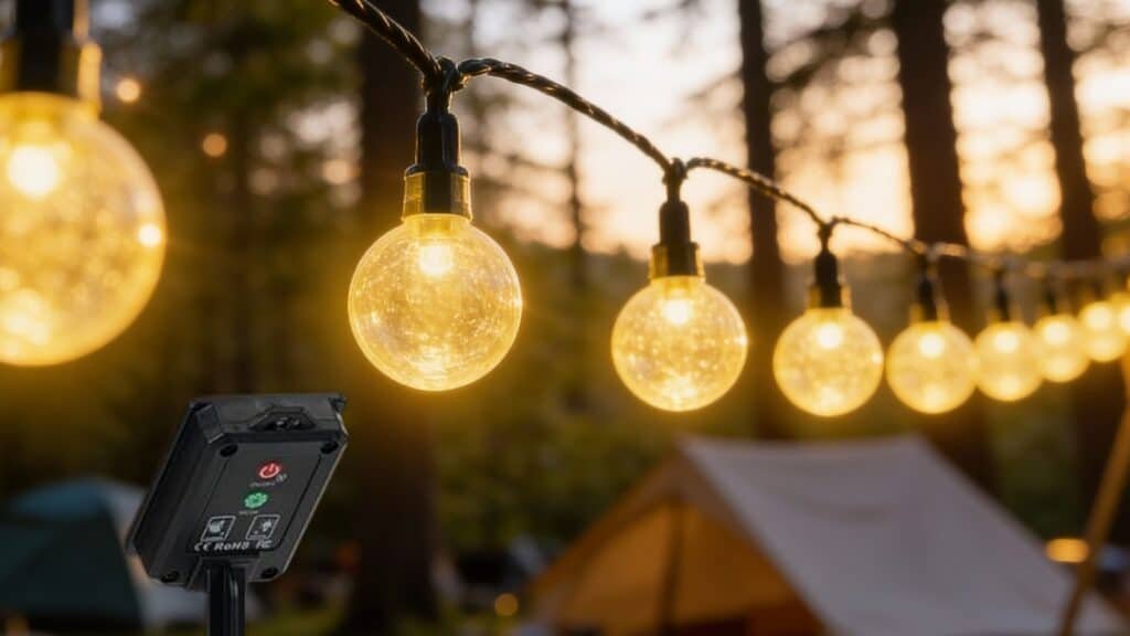 Realky Solar Garden String Lights 43.3Ft
