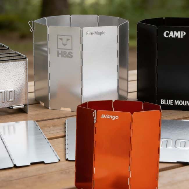 Camping Stove Windshield