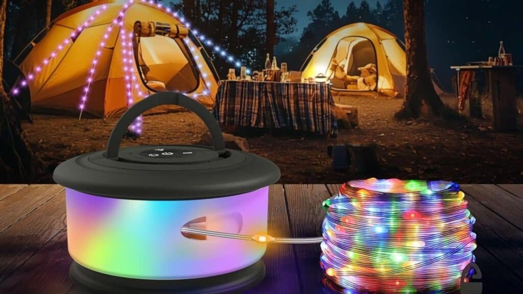 3 in 1 Upgraded Retractable RGB String Lights