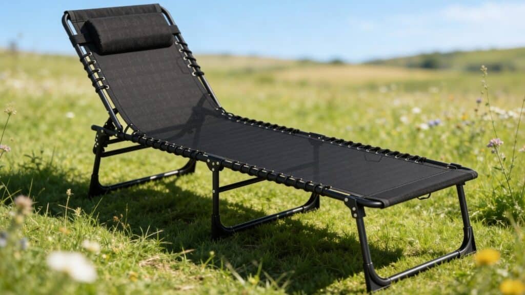 Outsunny Foldable Sun Lounger
