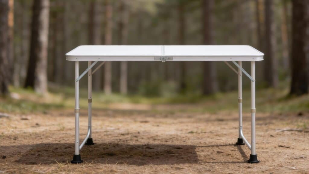 Oypla 4ft Folding Outdoor Camping Kitchen Table - best camping tables