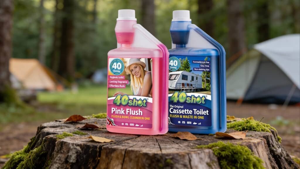 Pro-Kleen Caravan Toilet Chemical Blue and Pink