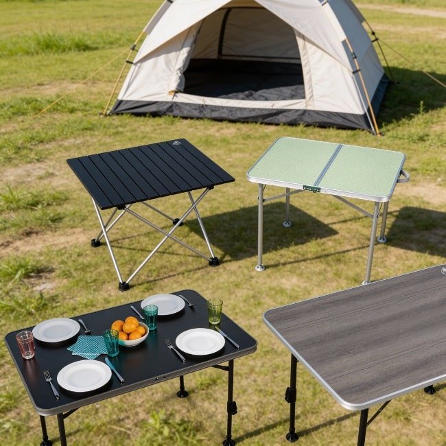 Camping tables