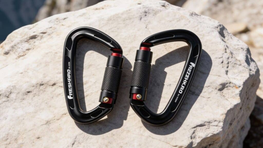 FresKaro CE and UIAA Certified Climbing Carabiners