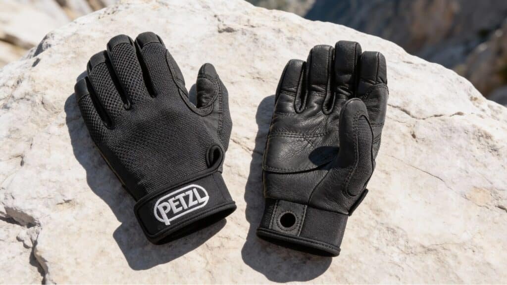 PETZL - Lightweight belay/rappel gloves CORDEX