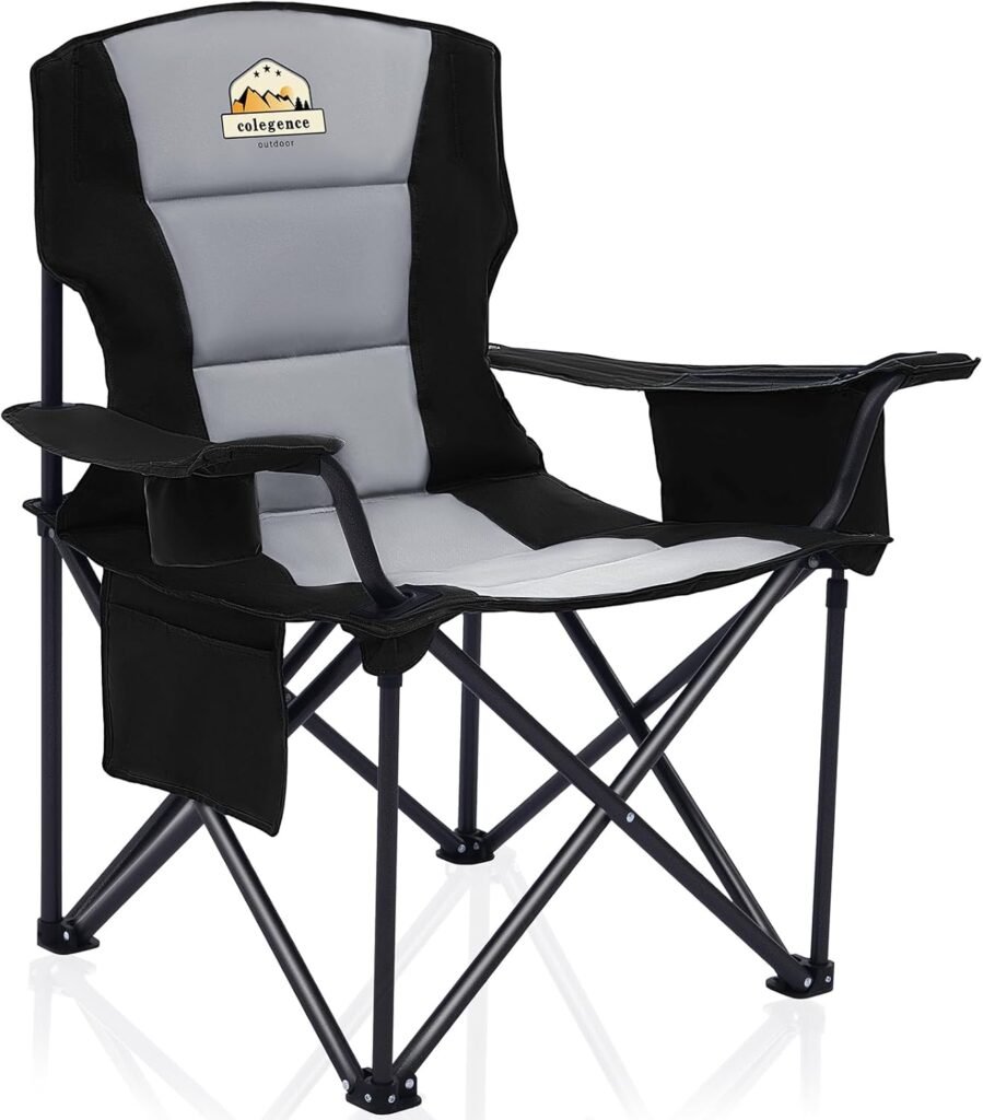 Colegence Oversized Folding Camping Chair