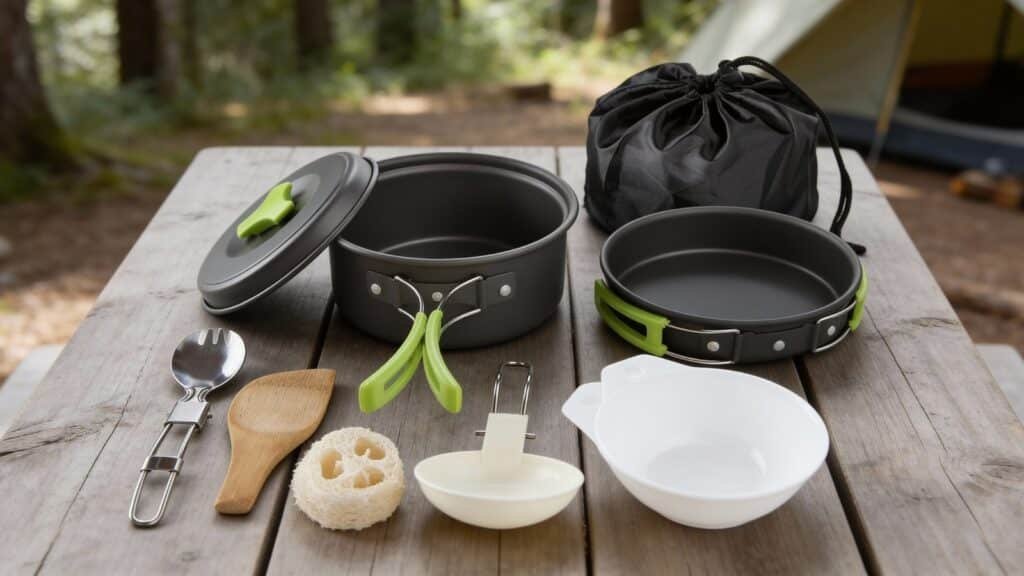 MalloMe Camping Cookware Set