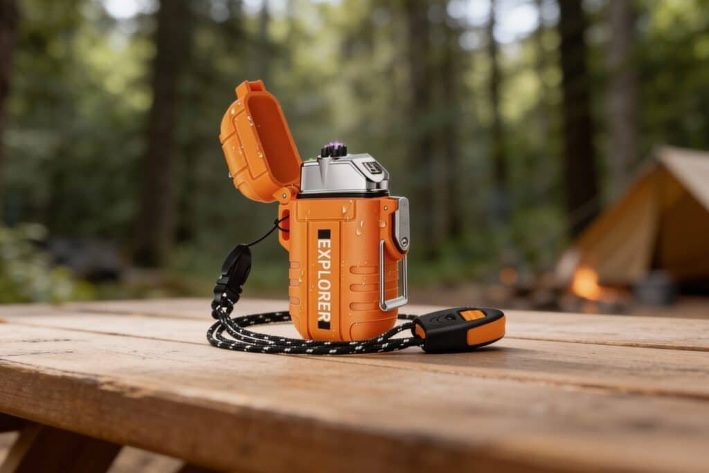 Lafagiet USB Rechargeable Dual Arc Lighter