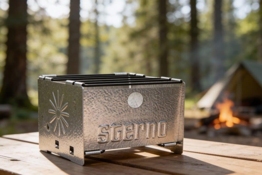 Sterno Outdoor Folding Camp Stove Windshield