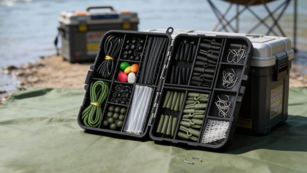 Dr.Fish 278pcs Carp Fishing Tackle Set in Box