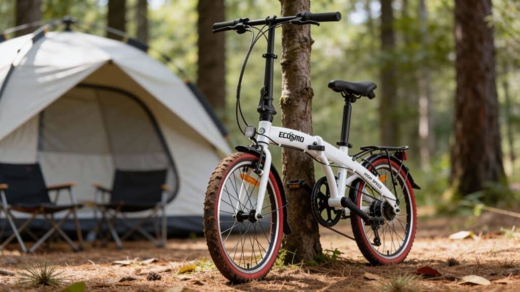 ECOSMO 20" Lightweight Alloy Folding City Bicycle Bike