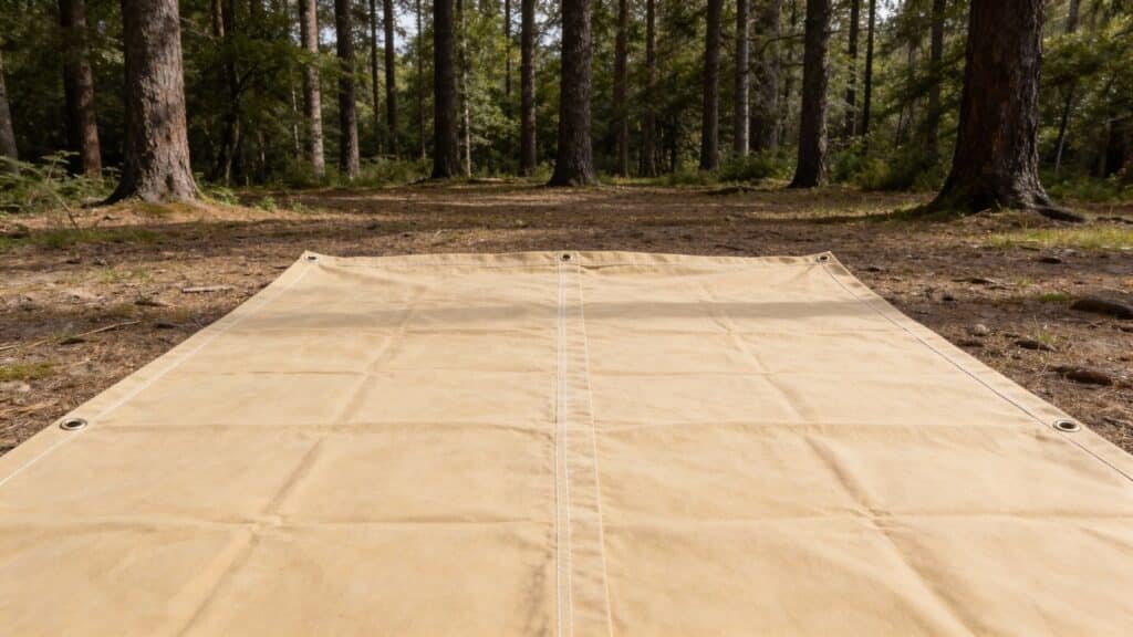 GroundMaster 18oz Canvas Tarpaulin