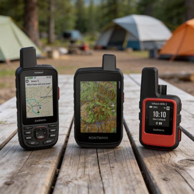 GPS for Camping and Hiking Units