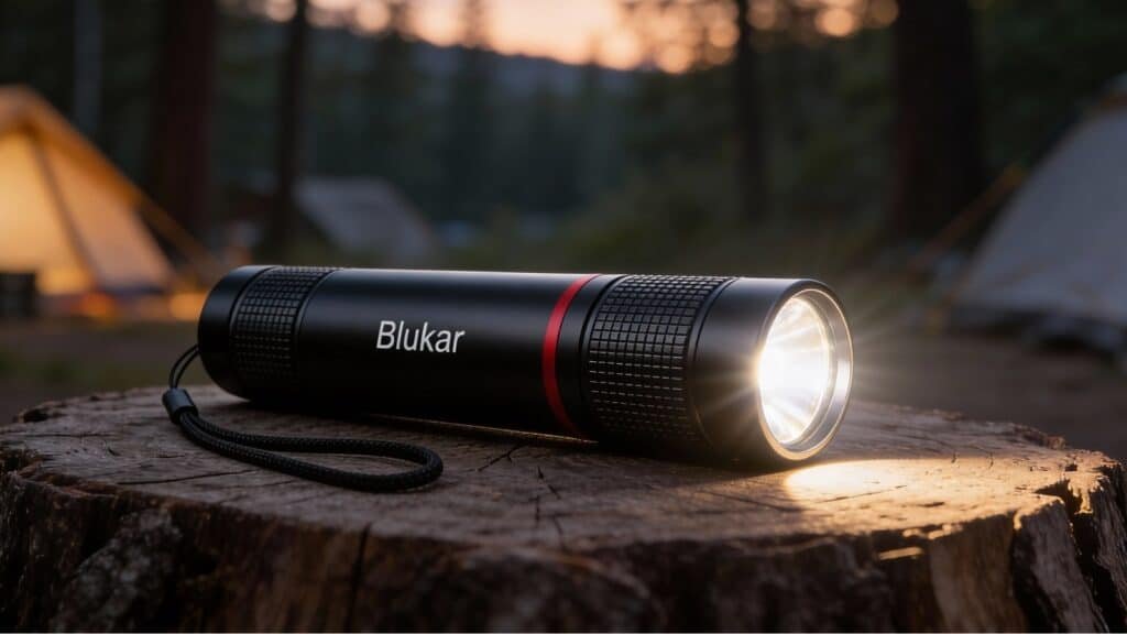 Blukar LED Torch Rechargeable 2000L