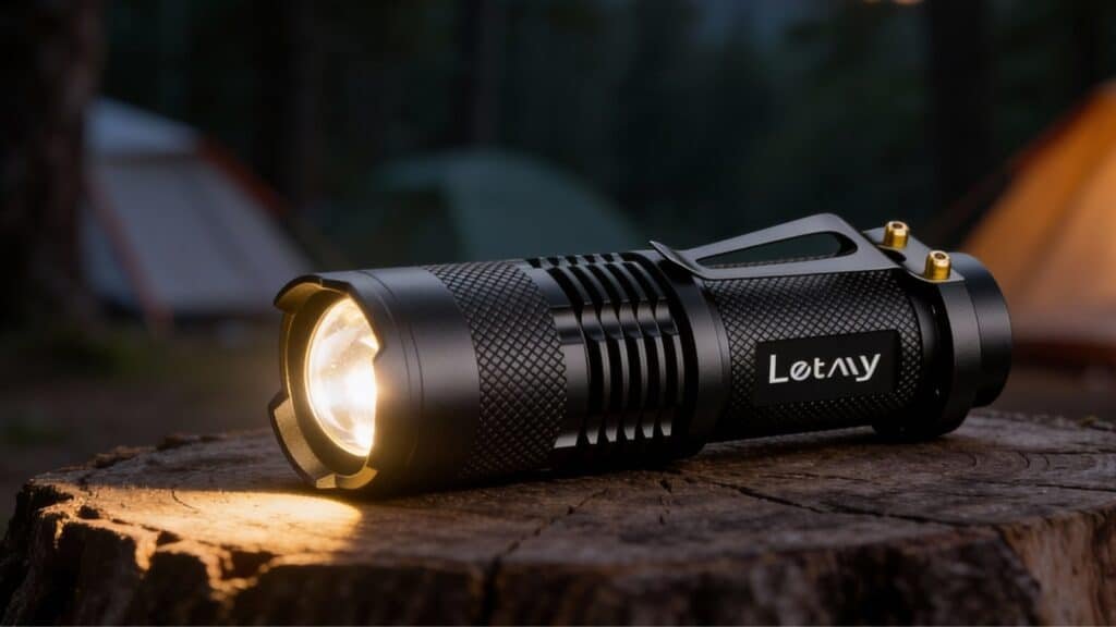 LETMY Pack of 2 Small LED Torches