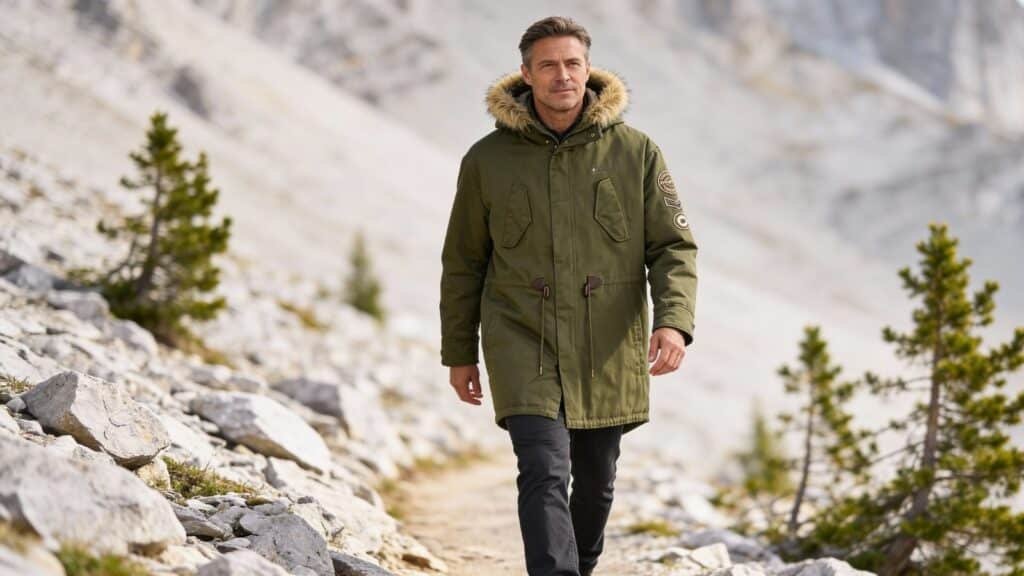 Lambretta Mens Vintage Parka