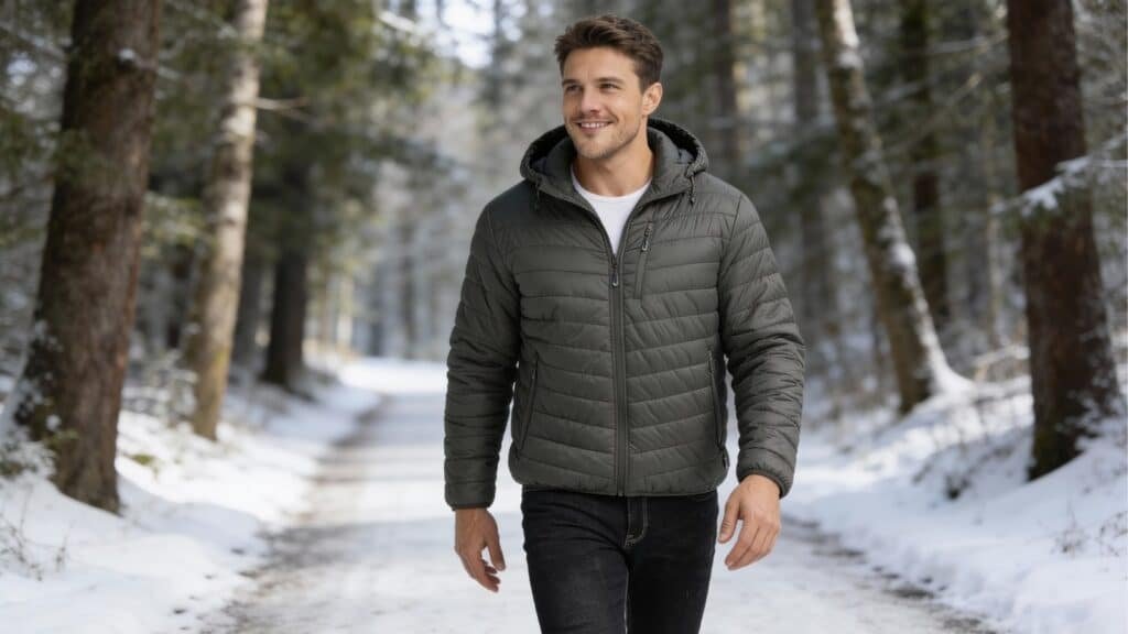 33,000ft Mens Winter Lightweight - best mens puffer jackets